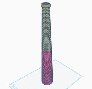 O Scale Smokestack - Build-A-Building System
