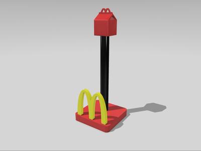 McDonald's Kitchen Paper Towel Holder