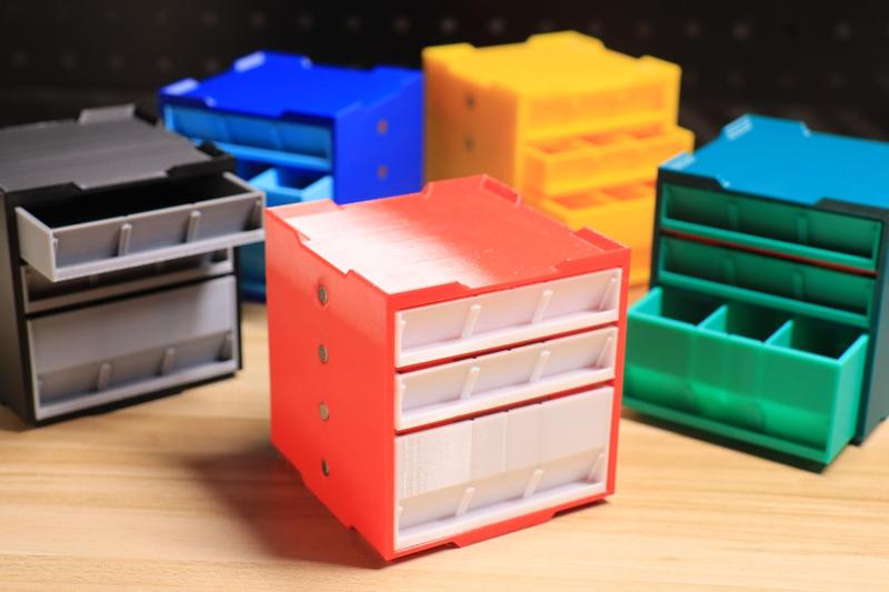 Magnetic Jenga Desktop Storage Box - Standard Edition