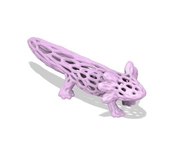Voronoi Axolotl   