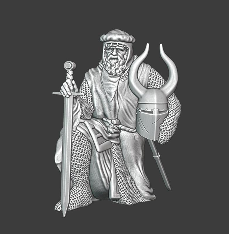 Grand Master Konrad von Thuringen - Praying