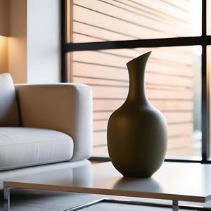 Minimalist vase "Slanted Neck"