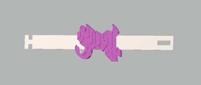 Ghost Band Bracelet