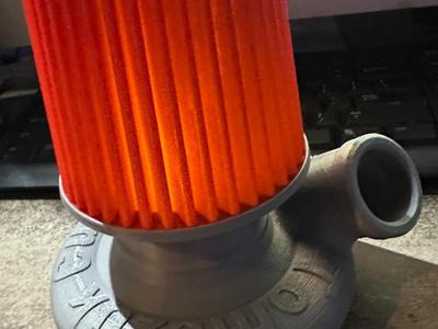 turbo with filter lamp  cold air intake turbo
