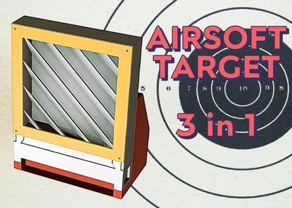 Airsoft Target - BB Target Trap - Shooting Target   