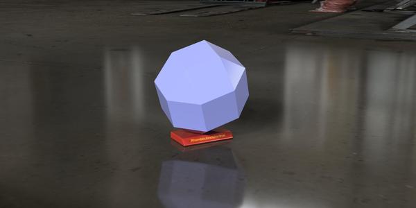 Rhombicuboctahedron Solid