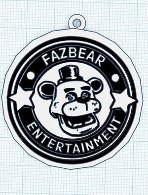 FREDDY FAZBEAR (FNAF) KEYCHAIN