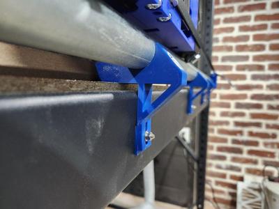 Lowrider v4 CNC Right Angle Rails Mounts