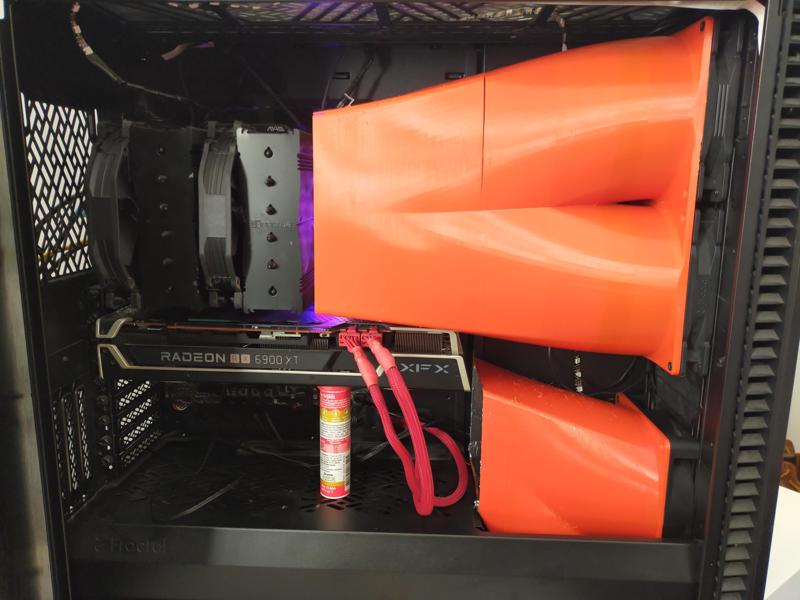 Fractal Define 7 XL 140mm Cooling Ducts