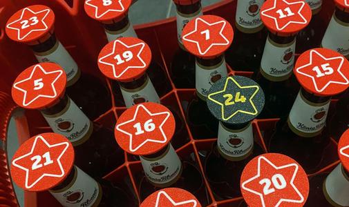 Beer Crate Advent Calender (Bierkasten Adventskalender)