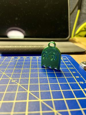 Pacman Ghost Model & Keyring