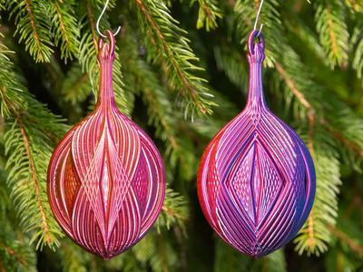 Diamond Christmas Bulb 2024