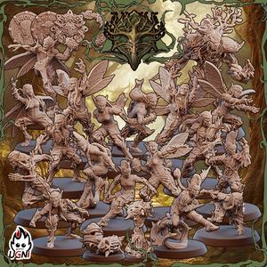 Wood Elves (Tree Dryads Style) - Elves - UGNI - Fantasy Football