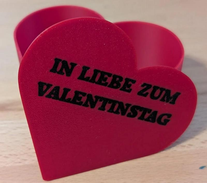 Herzbox Valentinstag (Geschenkbox)