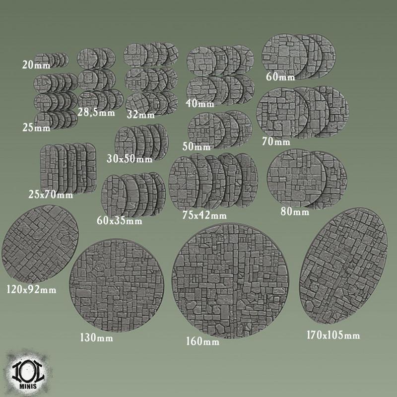 Flagstone Bases Collection ( Round)