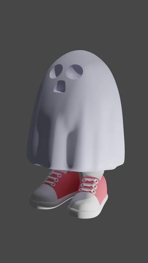 Sneakers The Halloween Ghost