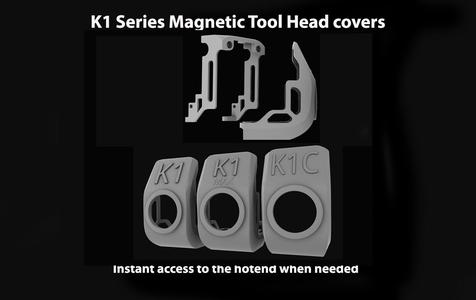 K1 series, quick release magnetic tool head cover (K titles)