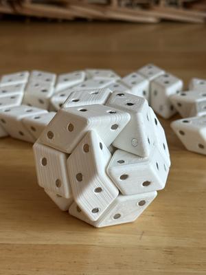 Magnetic Parallelepiped Blocks