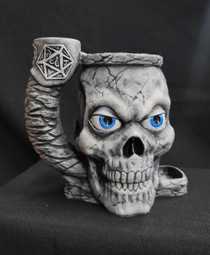  Skull Dice Tower can cozy 