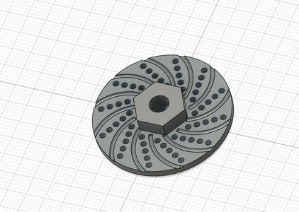 Brake disc for 1/10 scale RC car