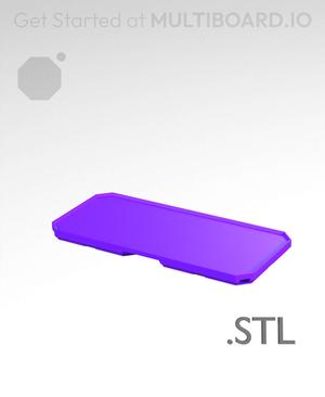 2x1x0·25 - Multibin Insert - STL Remixing File