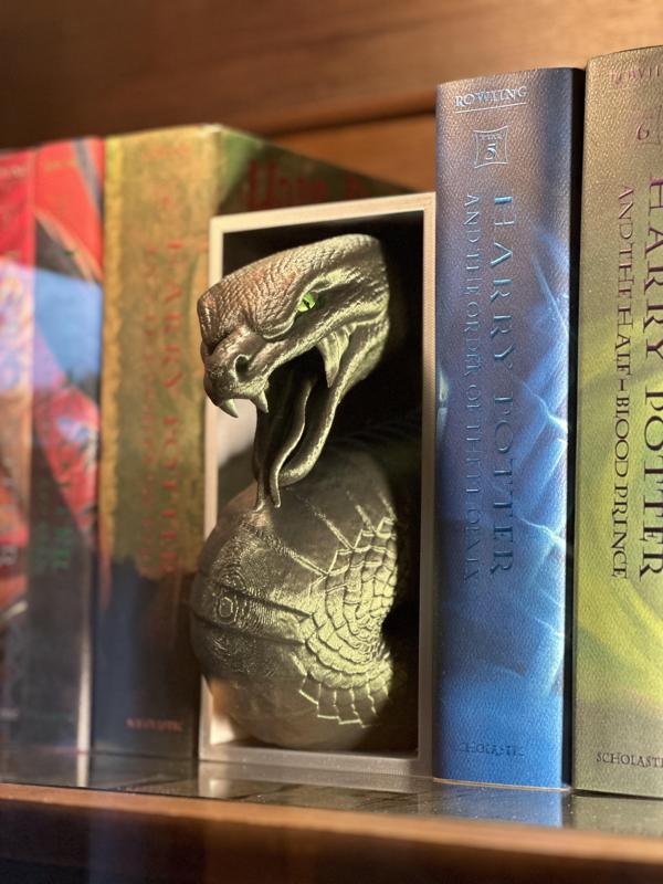 Snake Emerging- Slytherin Inspired Book Nook