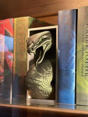Snake Emerging- Slytherin Inspired Book Nook