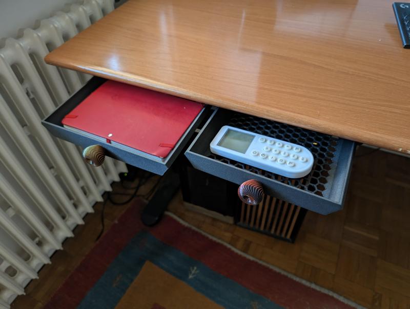 Under Desk Drawer - Prusa MK4