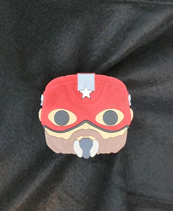 Blokkheadz Red Guardian - Magnet, Ornament and Regular Collectible