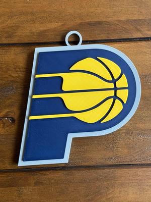 Indiana Pacers Oversized Necklace, Pendant