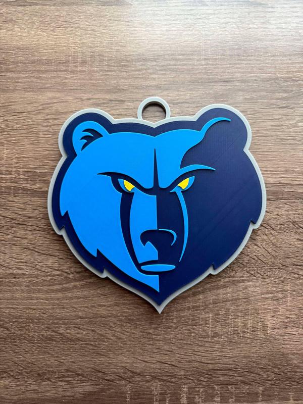 Memphis Grizzlies Oversized Necklace, Pendant