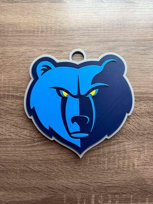 Memphis Grizzlies Oversized Necklace, Pendant