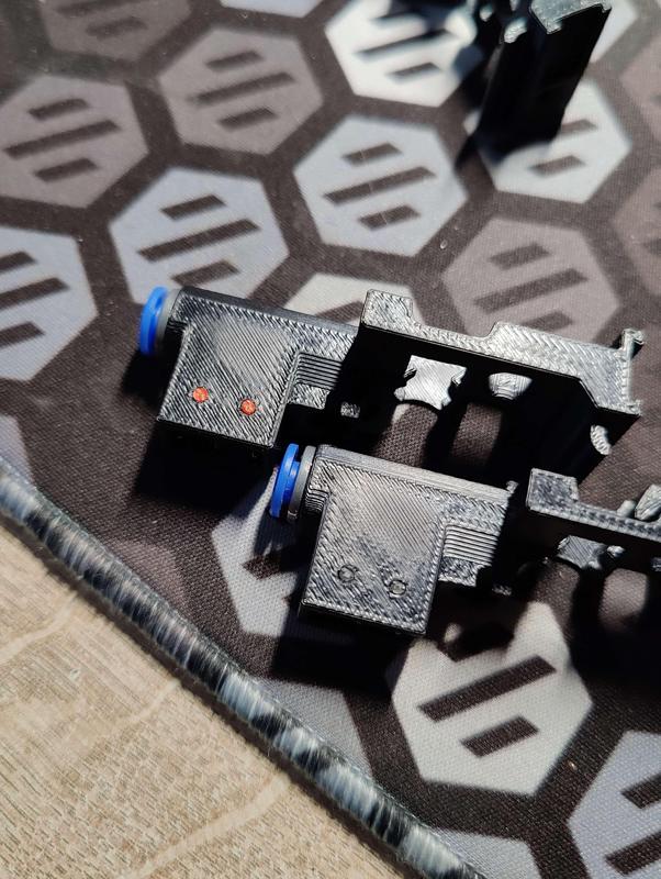 Thumper Block with integrated Runoutsensor