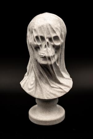 Draped Skull Bust (Pre Supported)
