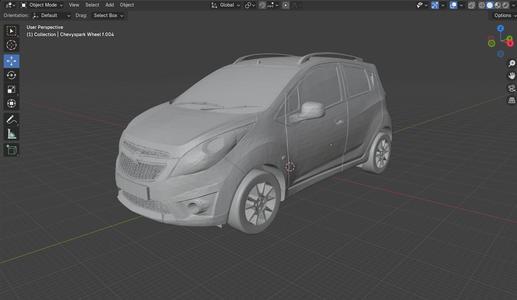 2015 Chevy Spark LT with handmade wheels