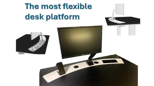 Desk platform