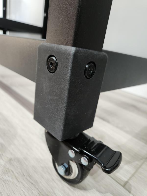 One Bolt Swivel Caster Mount for Ikea Bror Shelf