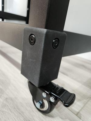 One Bolt Swivel Caster Mount for Ikea Bror Shelf