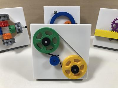 Pulley and Belt Display