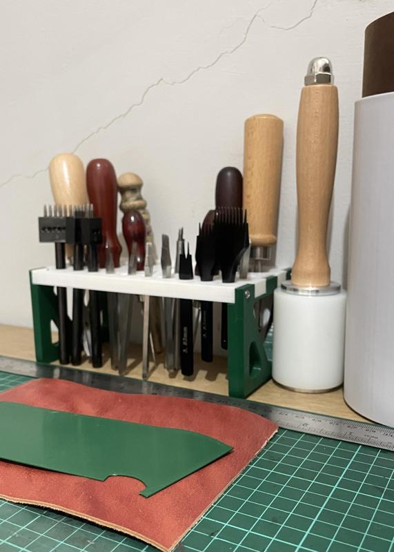 3pcs Leather Tools Rack
