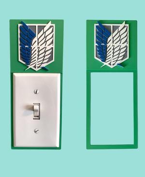 Scouts Light Switch Backer