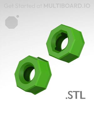 Bolt-Locked Insert - STL Remixing Files