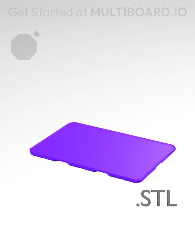3x2x0·25 - Multibin Insert - STL Remixing File