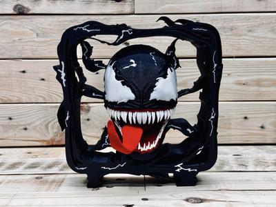 Venom Inspired Framed Art
