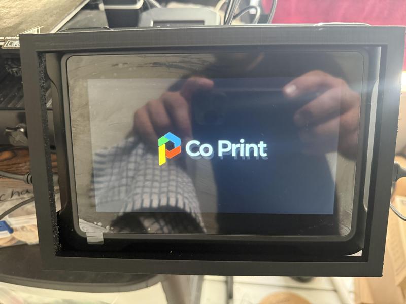 CoPrint ChromaPad Desk Sidemount W/ bolt v8.stl