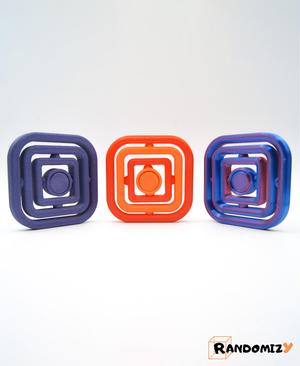 Square Fidget Spinner (Basic)