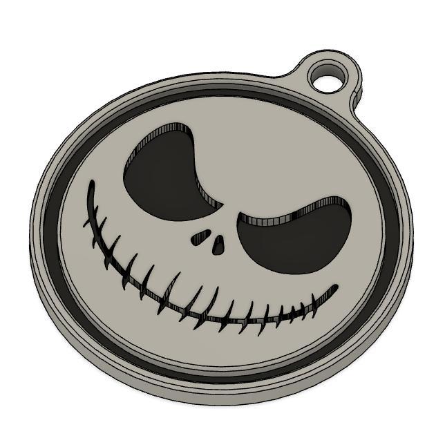 Jack Skellington Keychain