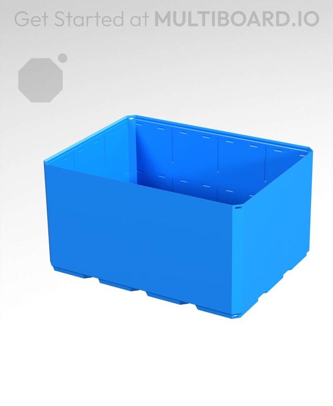 4x3x2 - Simple Walls - Multibin Shell