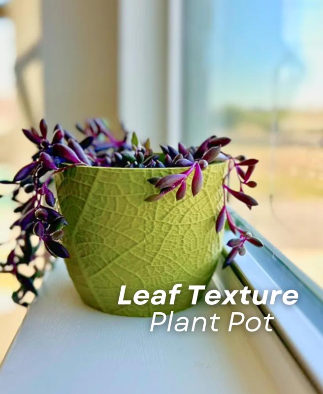 Leaf Plant Pot