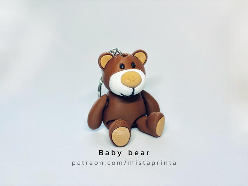 Baby Bear keychain